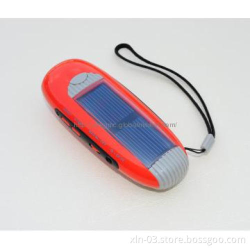 Solar Flashlight Radio--Eagle